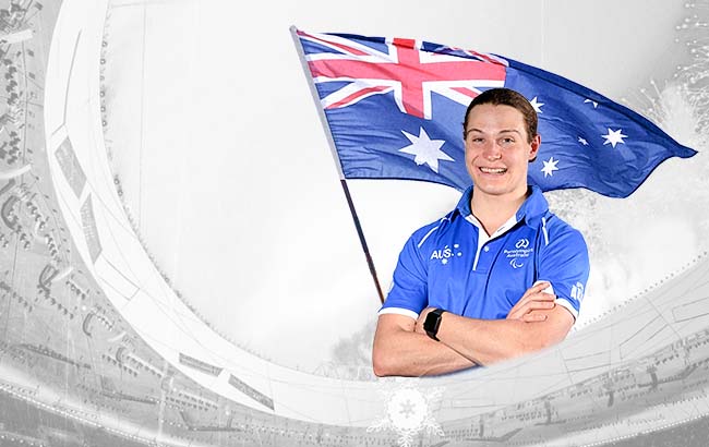 Snowboard Medallist Tudhope Named Closing Ceremony Flag Bearer image