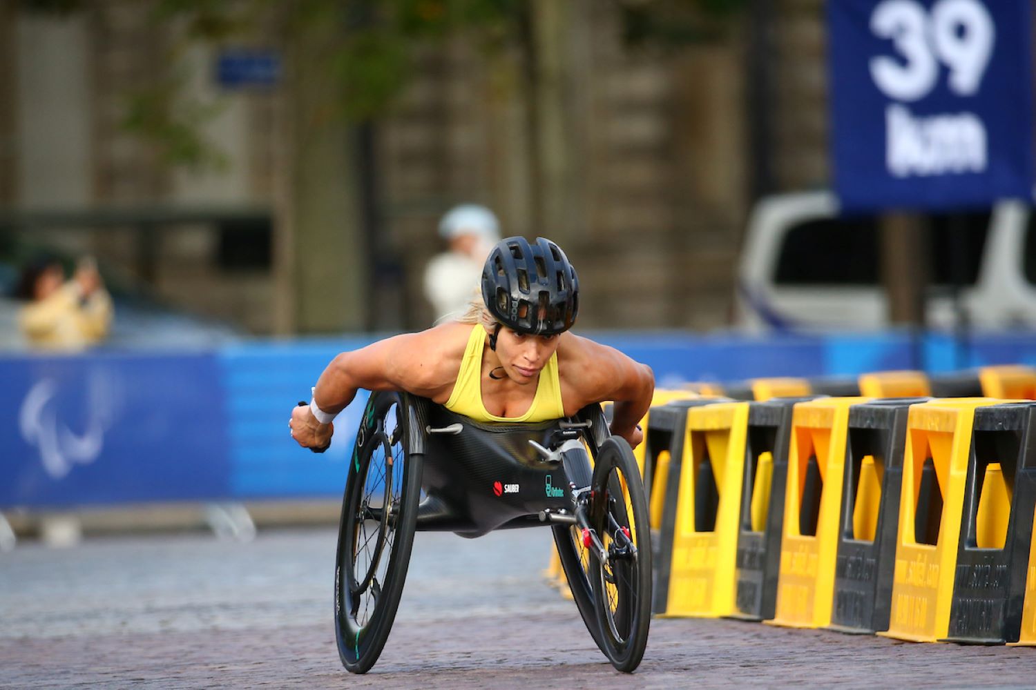 Madi Masters The Cobblestone Streets To Win Marathon Silver  image