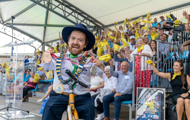 ‘Scooter’ Celebrates Cairns Homecoming With Legendary Guest image