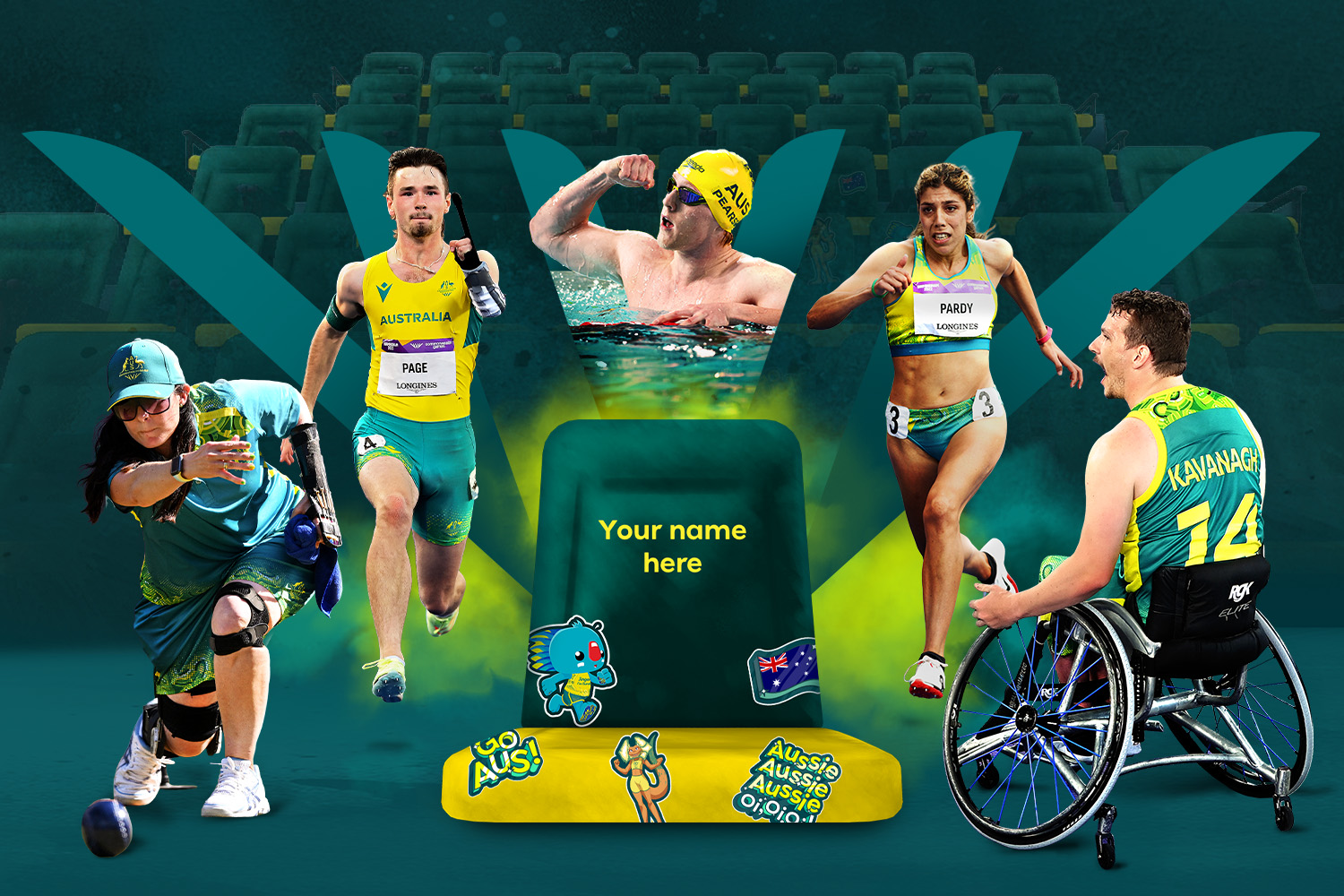 Call To Back Para Athletes Through Green And Gold Seats Ahead Of Glasgow 2026 image